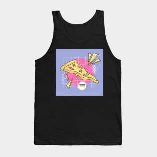 Retro Slice Of Pizza Tank Top